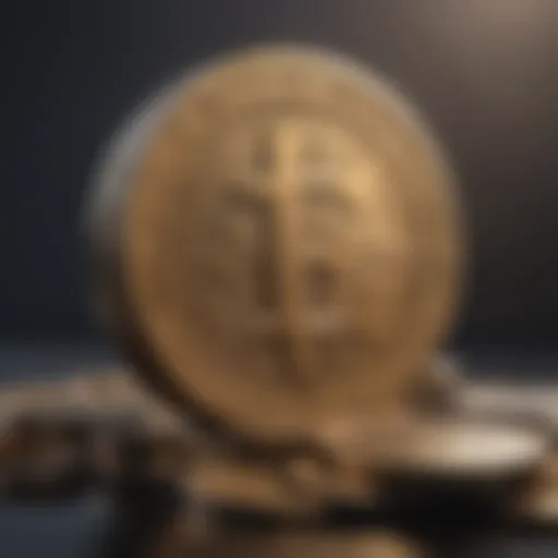 Visual representation of euro to dollar conversion mechanics