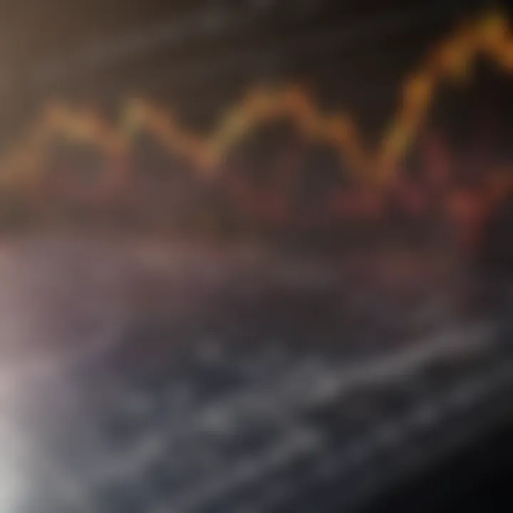 Fluctuations in Stock Prices Graph depicting fluctuations in stock prices over time