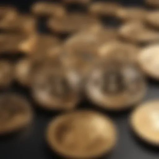 Visual representation of digital currency price movements