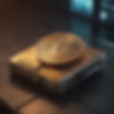 A futuristic concept image representing the evolution of wallet technology