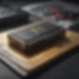 A sleek hardware wallet showcasing advanced security features