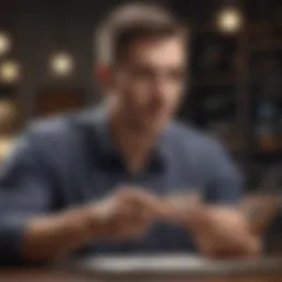 Conceptual representation of customer verification in finance