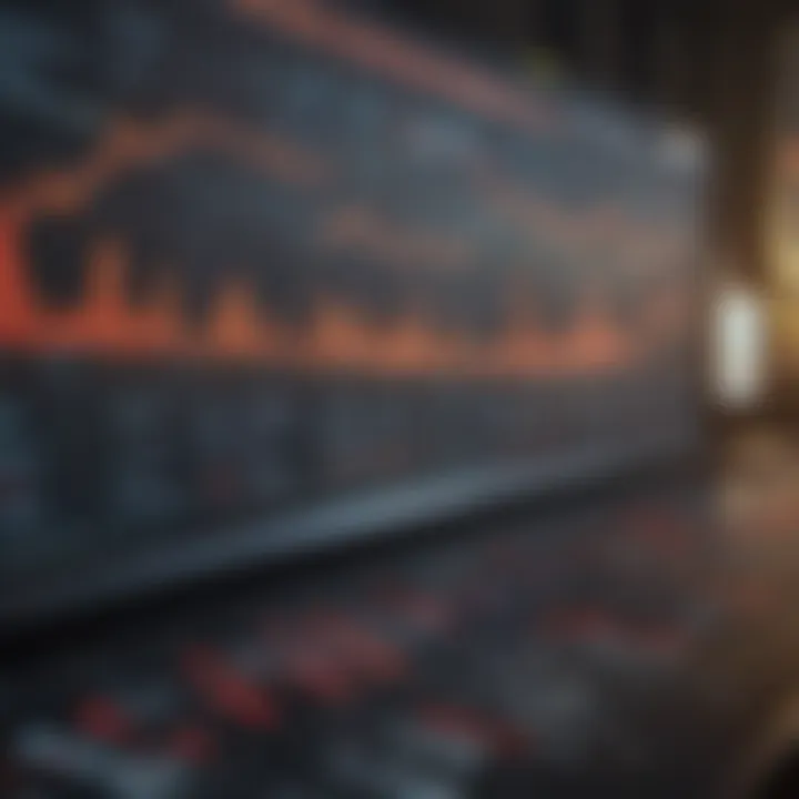 Dynamic stock market table showcasing real-time data updates