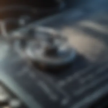 A futuristic view of healthcare technology integration.