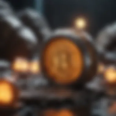 Diagram illustrating the impact of NFT mining on blockchain networks.