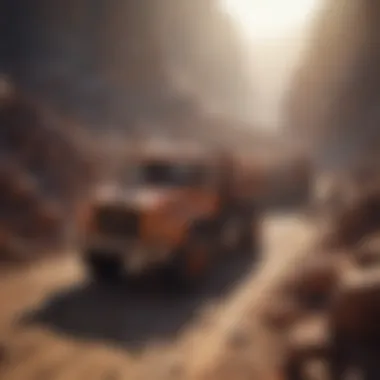 Visual representation of NFT mining operations.