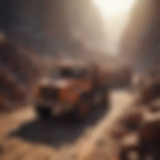 Visual representation of NFT mining operations.