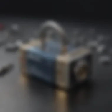 An illustration depicting the core components of a public key generator
