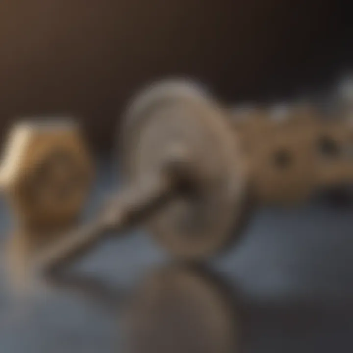 Conceptual image illustrating the impact of public key technology on data privacy
