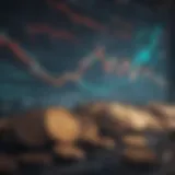 Financial Market Graph Illustration