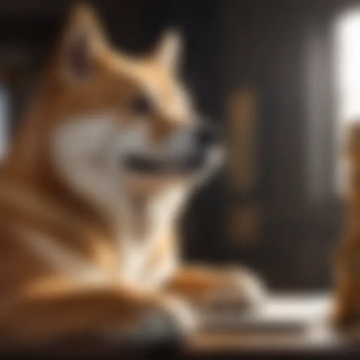 Investors engaging with SHIB trading