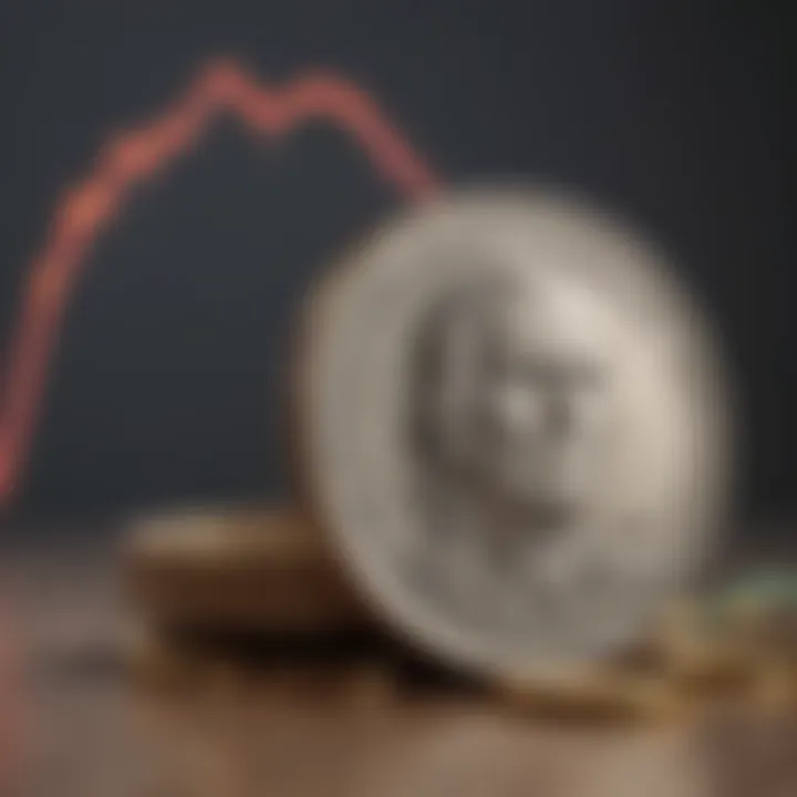 An economic graph showcasing inflation trends in Peru