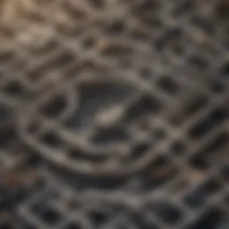 Illustration depicting a maze of financial charts symbolizing complexity and decision-making