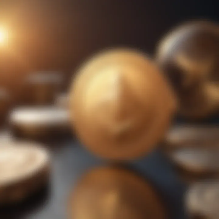 Graph depicting Voyager Token market trends