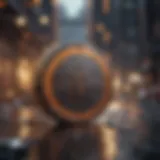 Blockchain Technology Behind Smart Contracts Illustration of blockchain technology supporting smart contracts