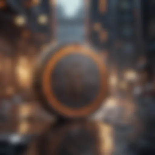 Blockchain Technology Behind Smart Contracts Illustration of blockchain technology supporting smart contracts