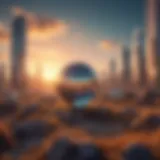 Digital landscape showcasing interconnected virtual environments.