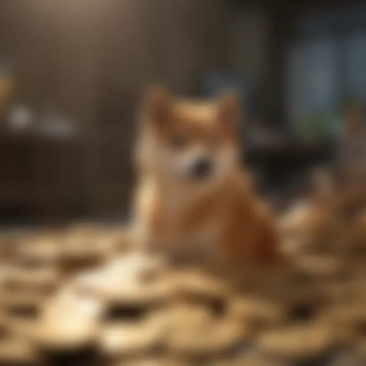 Diagram showcasing the utility of Shiba Coin in digital transactions