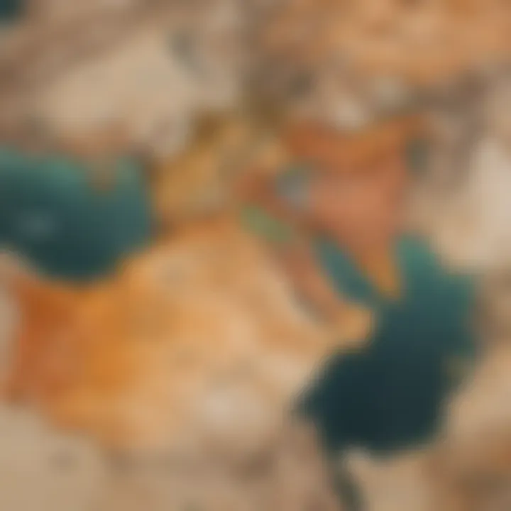 A map highlighting geopolitical factors affecting the Iraqi dinar's valuation