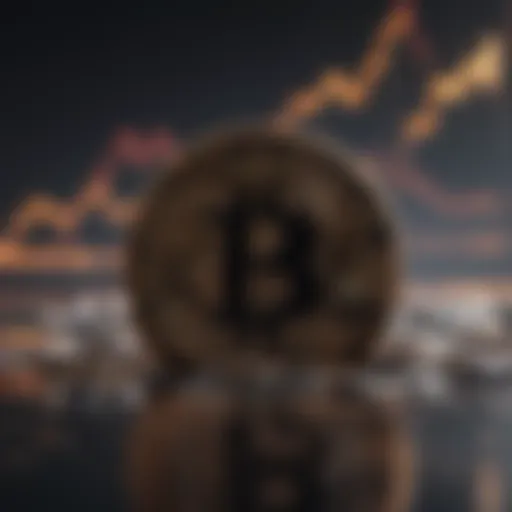 Bitcoin price chart illustrating volatility