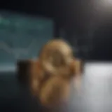 Symbolic representation of a digital ledger