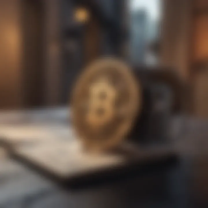 Illustration of a secure online transaction