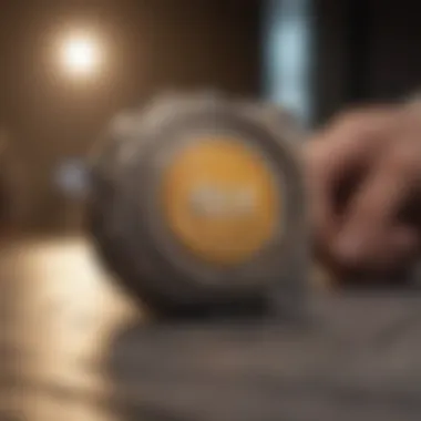 A close-up of a discount code being typed into a website