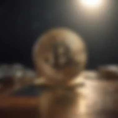 Minimalistic Illustration of Cryptocurrency Transactions