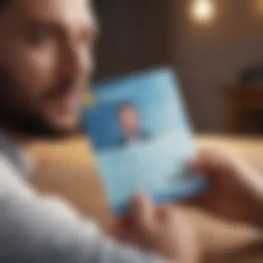 Conceptual representation of customer identification in KYC