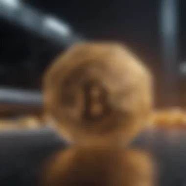 Innovative Blockchain Technology Innovative blockchain technology symbolizing growth and potential