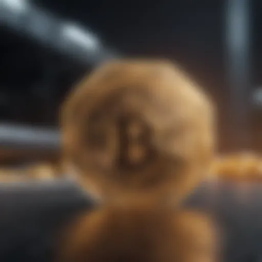 Innovative Blockchain Technology Innovative blockchain technology symbolizing growth and potential