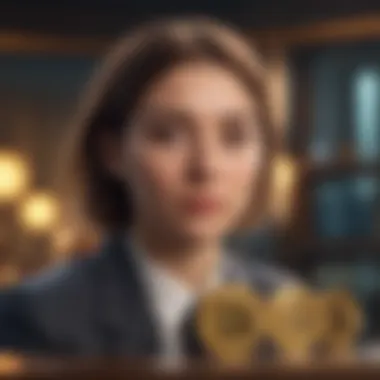 Infographic showcasing regulatory challenges faced by banks in cryptocurrency