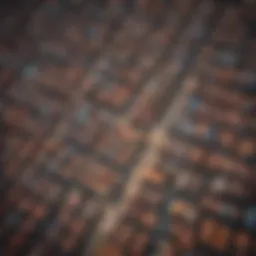 Aerial view of bustling Kathmandu cityscape