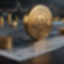 A sophisticated USD trader analyzing market trends