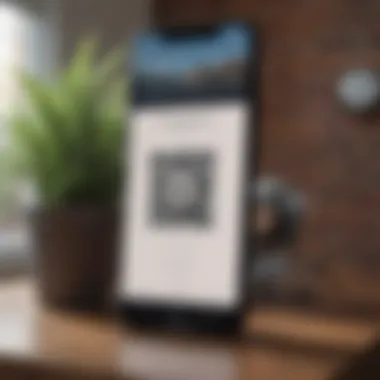 Intuitive User Experience User-friendly interface of Coinbase QR code scanner