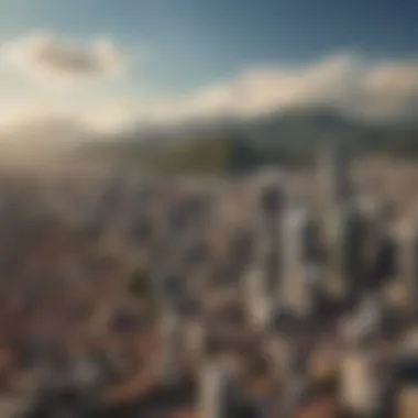 Caracas Skyline: A Study of Urban Dynamics An overview of Caracas skyline showcasing the contrast between modern architecture and urban challenges.