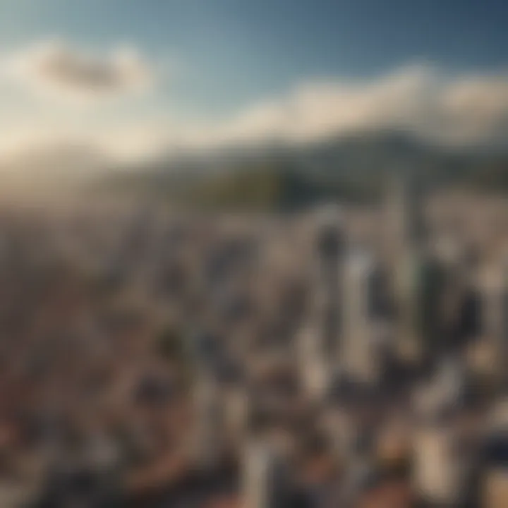 Caracas Skyline: A Study of Urban Dynamics An overview of Caracas skyline showcasing the contrast between modern architecture and urban challenges.