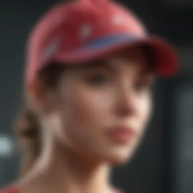 Ventilated ASICS Running Cap Design Ventilated ASICS Running Cap Design