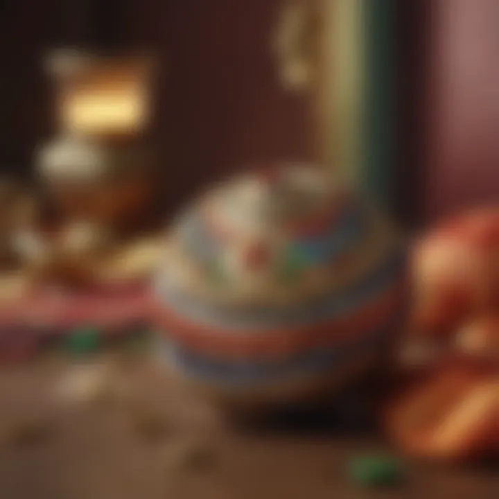 Traditional Charm Vibrant colors of traditional lucky charm