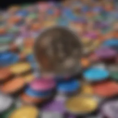 Colorful Opportunities Vibrant spectrum of colors representing the diverse opportunities within the realm of NFT minting projects