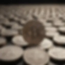 Abstract artwork symbolizing the viral nature of meme coins