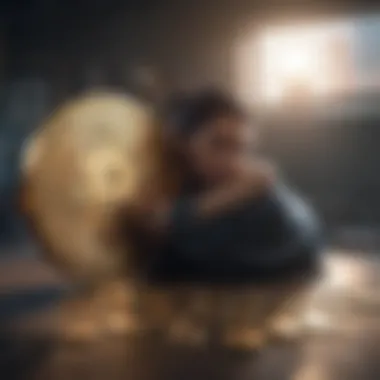 Embracing the Future of Financial Freedom Virtual currency investment concept