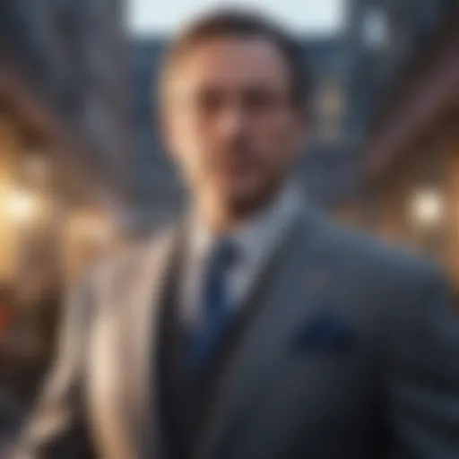 Visionary Tycoon concept illustration