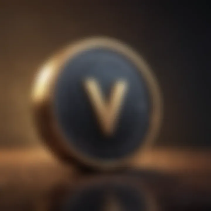 Illustration of VLEO Stock Symbol Performance