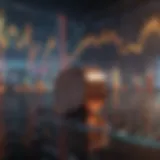 Abstract Representation of Stock Market Volatility