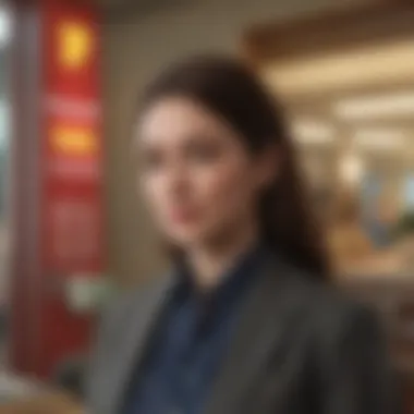 Exceptional Customer Service in Wells Fargo's Foreign Exchange Division Illustration showcasing Wells Fargo's Exceptional Customer Service in Foreign Exchange