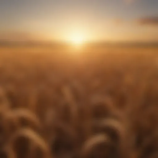 Wheat Field at Dusk