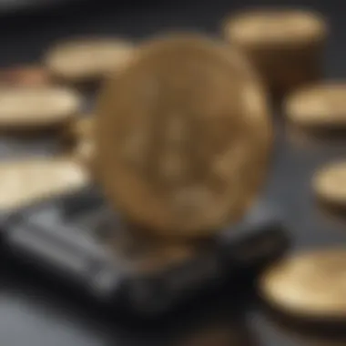Digital wallet for storing Bitcoins