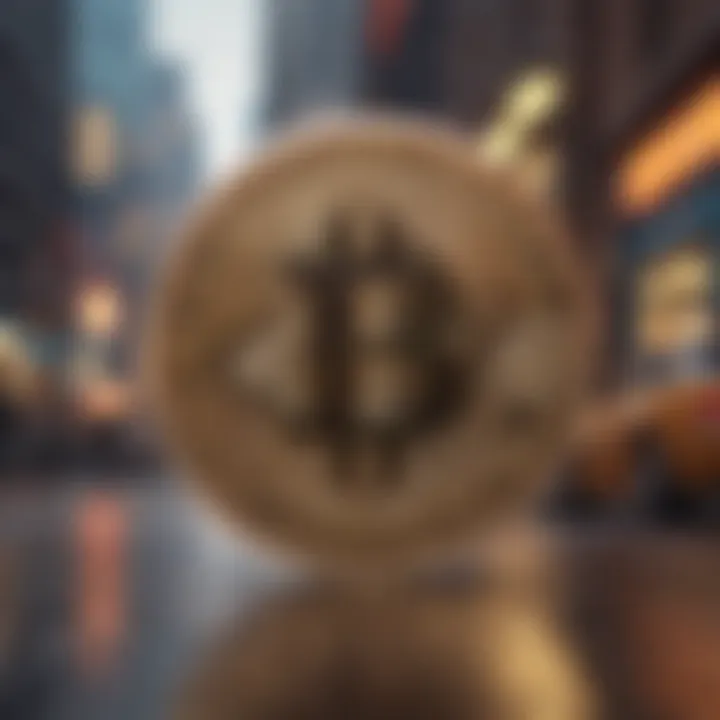 Peer-to-peer Bitcoin transaction illustration