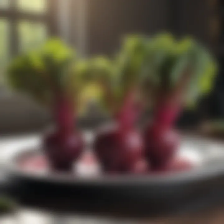 Beets Used in Various Culinary Creations
